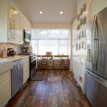 Country Galley Kitchen Renovation