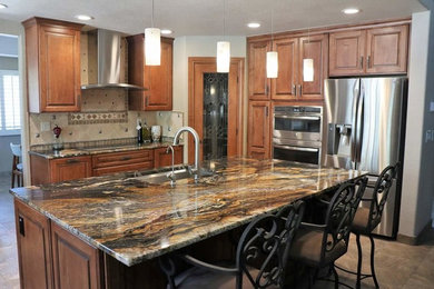 Example of a kitchen design in Phoenix