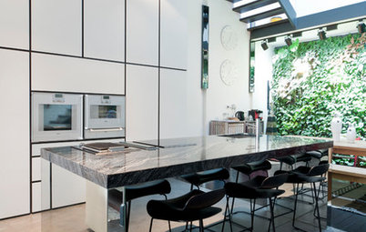 Kitchen Tour:  Raw Meets Modern-Luxe in This Open-Plan Cookspace