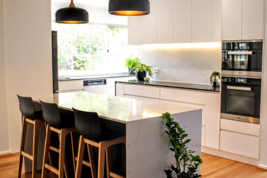 Inspiration for a scandi kitchen in Canberra - Queanbeyan.