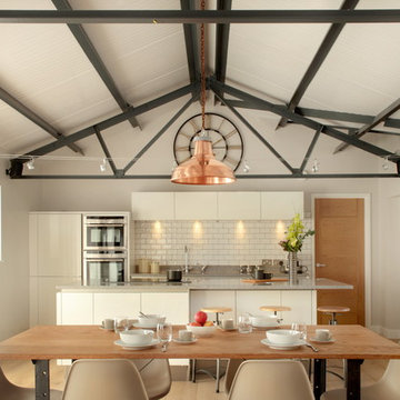 The cow shed barn conversion kitchen