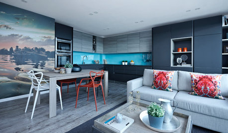 Houzz Tour: A Docklands Penthouse Redesign Inspired by a Music Festival