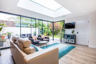 Contemporary kitchen in Essex.