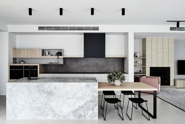 Contemporary Kitchen by WK STONE