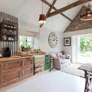 Ispirazione per una cucina stile shabby