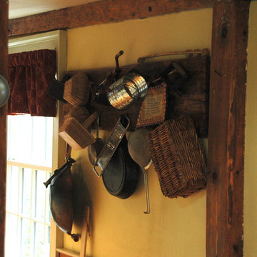 The Joshua Hersey House c. 1756 pantry wall hooks