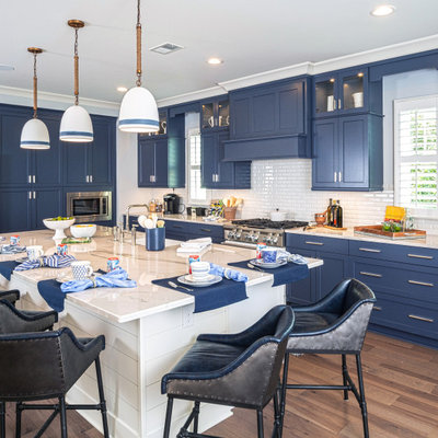 Inspiration for a transitional kitchen remodel in Charlotte