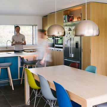 The Philips's - Open Plan Plywood Kitchen
