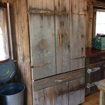 the refrigerator at the barn at Brigadoon