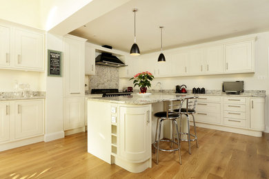 This is an example of a modern kitchen in Hertfordshire.