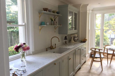Inspiration for a traditional kitchen in Sussex.