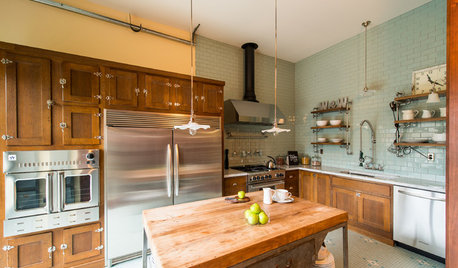 New This Week: 2 Industrial Kitchens to Inspire Your Next Remodel