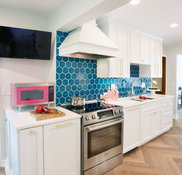 A local company brings color and creativity to your kitchen and