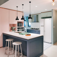 Ideas we Love: ## Apartment Eat-in Kitchens