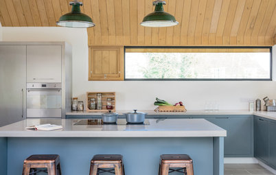 Kitchen of the Week: An Airy Oak and Concrete Kitchen in the Cotswolds