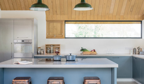 Kitchen of the Week: An Airy Oak and Concrete Kitchen in the Cotswolds