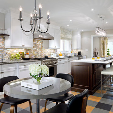 Thermador- "Gray Yellow Kitchen"