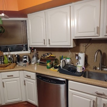 Thermofoil Kitchen Refinished