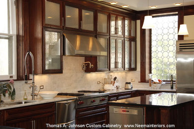 Thomas A. Johnson Custom Kitchen Cabinetry- Mahogany