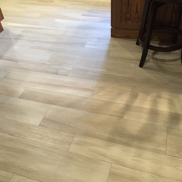 Tile floor - Durham CT Kitchen Remodel