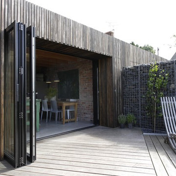 Timber Clad Kitchen Extension