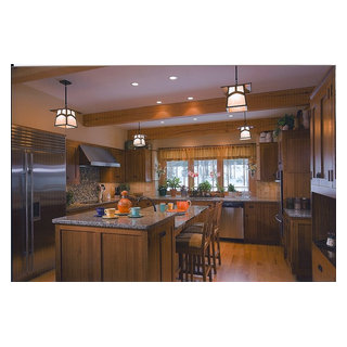 Timber frame kitchen designs - Traditional - Kitchen - Denver - by ...