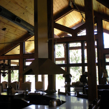Timber Frame River House