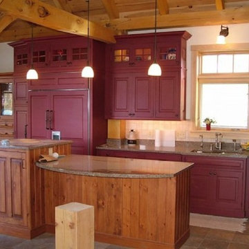 Timberframe Kitchen