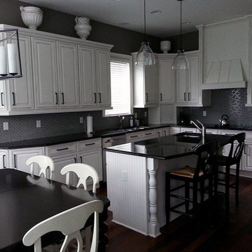Timeless Gray & White Kitchen