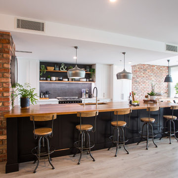 Timeless Industrial Rustic kitchen