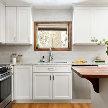 Timeless White Kitchen | Bloomington, MN