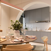Houzz Tour: 4-Room Flat is Soft and Scandi-Sweet in Pastels