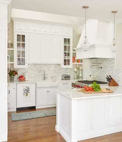 Transitional Kitchen by Casabella Interiors