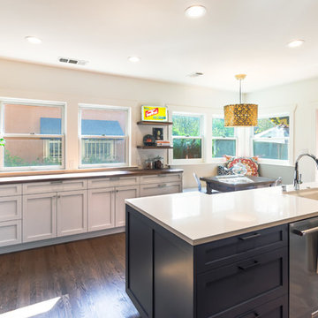 Tons of storage and natural light is this transformed Land Park Kitchen