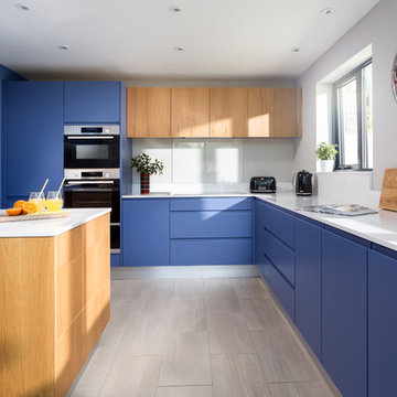 Torpoint J Profile Slab by Treyone Kitchens