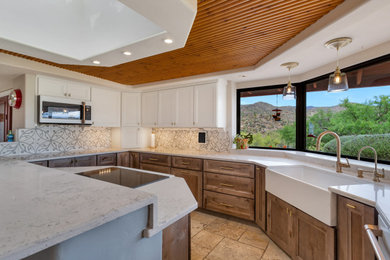Example of a southwest kitchen design in Other