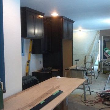 Total renovation of kitchen and dining