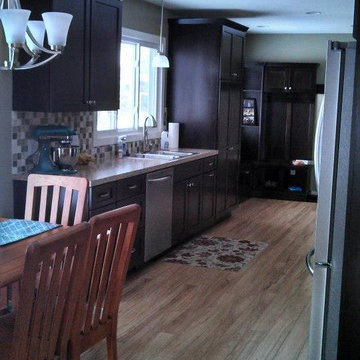 Total renovation of kitchen and dining