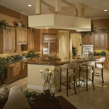 Traditional American Style Kitchen