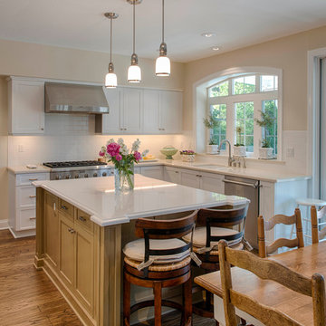 Traditional and Neutral Kitchen