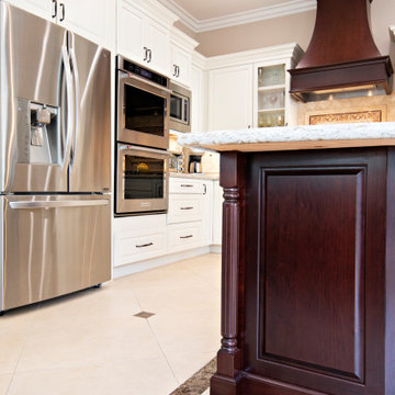 Traditional Carlsbad Kitchen Great Room