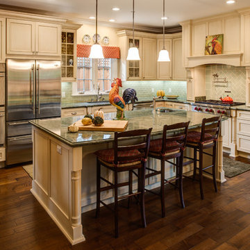 Traditional Country Kitchen,  Designed By Kathy Smith