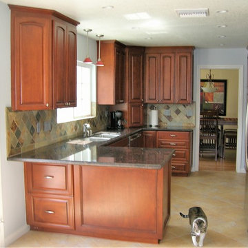 Traditional Custom Kitchen Design - After Photo