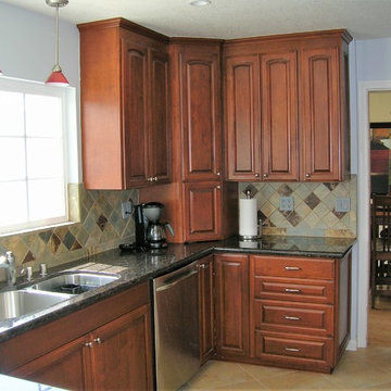 Traditional Custom Kitchen Design - After Photo