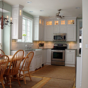 Traditional Galley Kitchen Remodel