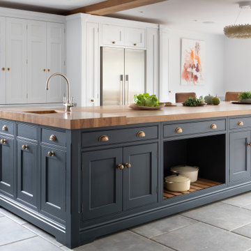 Traditional Hand Painted Framed Kitchen