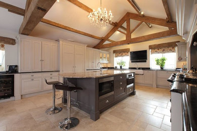 Traditional kitchen in Cheshire.