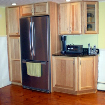 Traditional Hickory kitchen