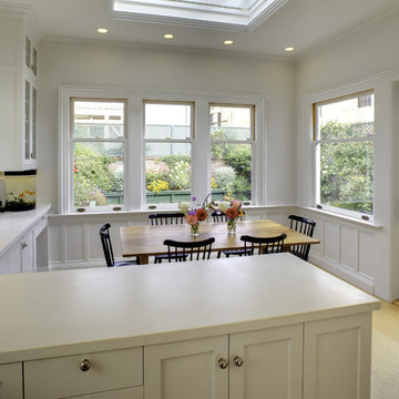 Traditional kitchen and addition