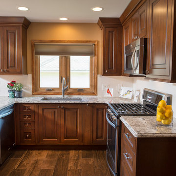 Traditional Kitchen and Master Bathroom